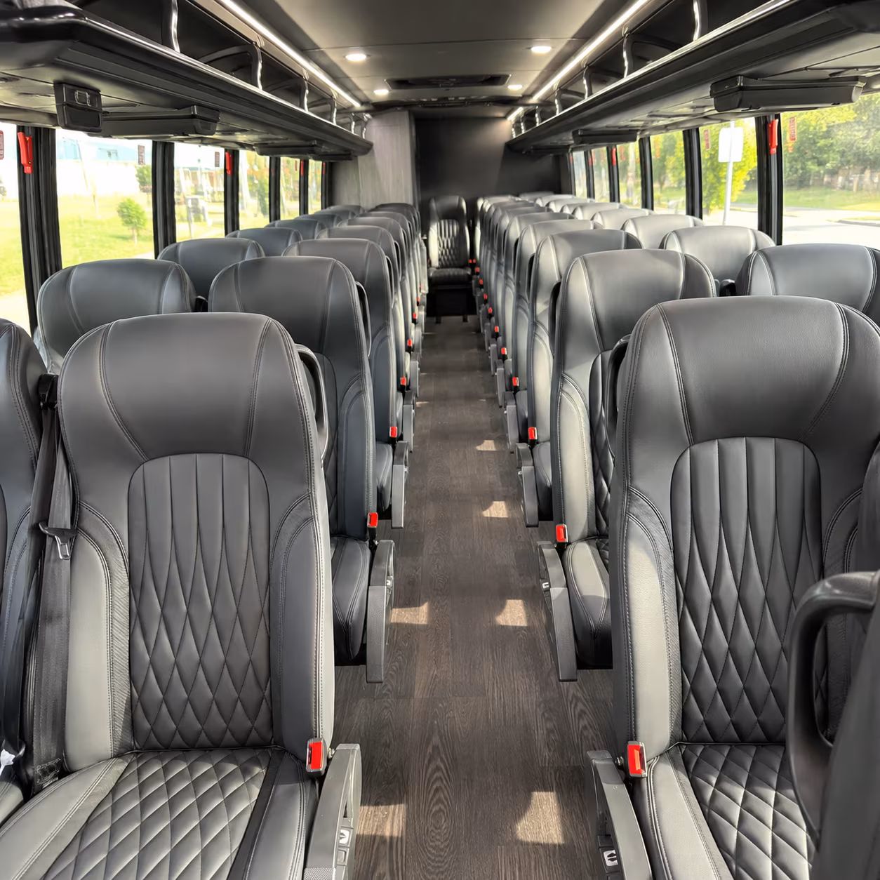 bowling green wedding transportation onboard seating